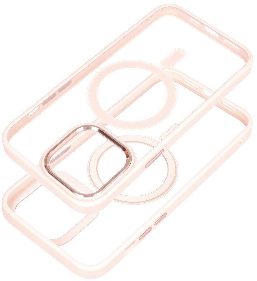 Futerał COLOR EDGE MAG COVER kompatybilny z MagSafe do IPHONE 17 Pro Max różowy