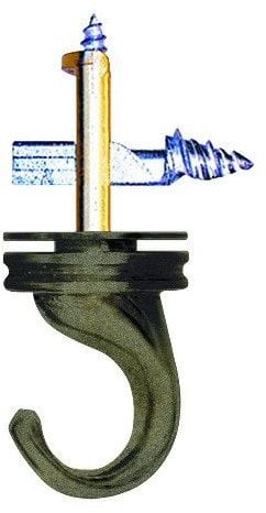 LAMP HOLDER DRYWALL 6X66 BROWN 1 PCS