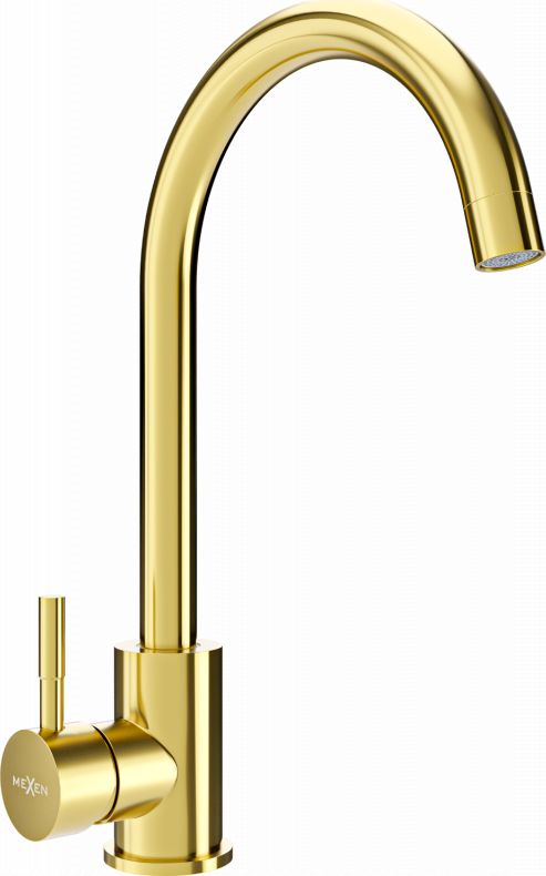 Bateria kuchenna Mexen Foggia stojąca złota