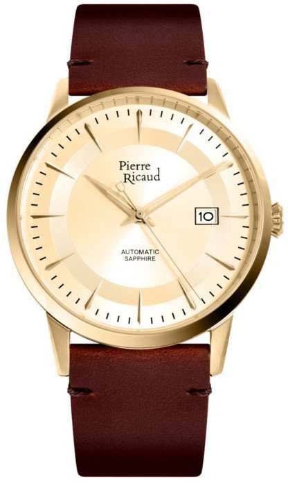 Zegarek męski Pierre Ricaud P60029.1B11A brązowy