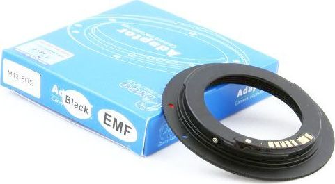Pixco Adapter CANON EOS - M42 + AF + Przysłona
