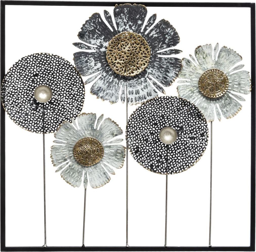 Atmosphera Metalowa dekoracja ścienna 50x50cm