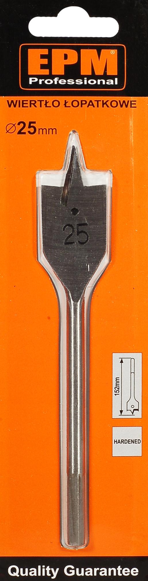 Wiertło EPM do drewna łopatkowe sześciokątne 6mm