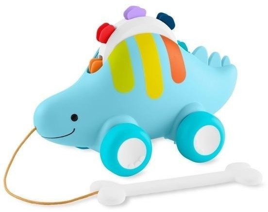 Zabawka do ciągnięcia Muzyczny Dinozaur 3w1
