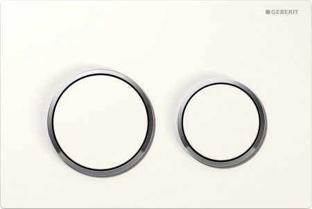 Przycisk spłukujący Geberit Omega 20 do WC biały (115.085.KJ.1)