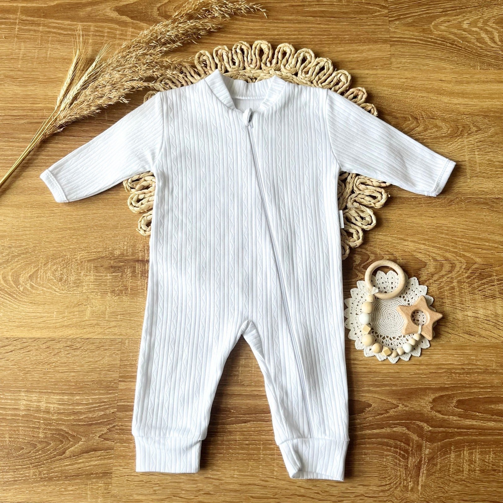 Mamatti Pajac bez stopek PSAG002 biały