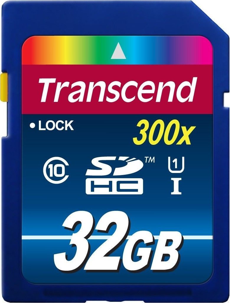 Karta Transcend 300x SDHC 32 GB Class 10 UHS-I/U1 (TS32GSDU1)