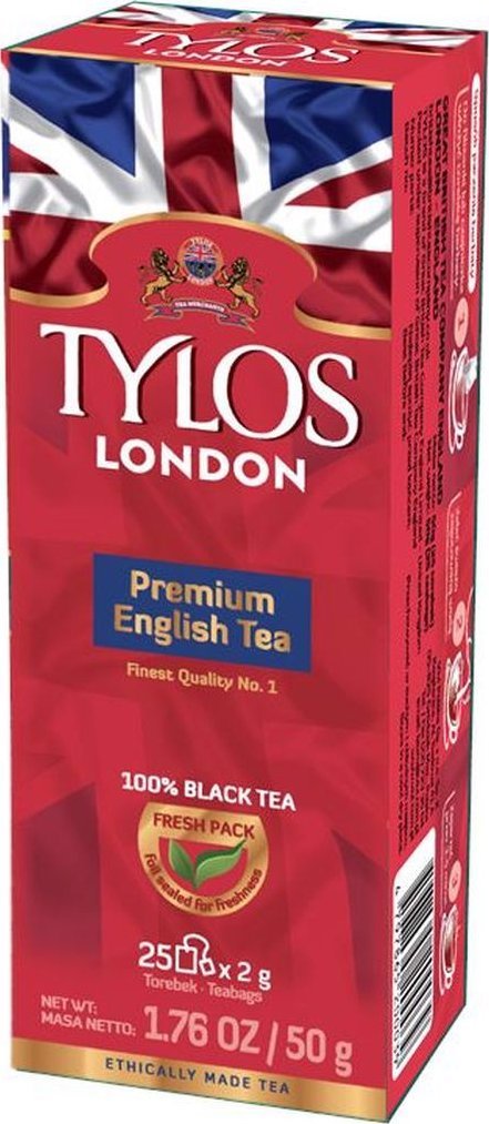 VIVI TYLOS London Herbata czarna 25 tb