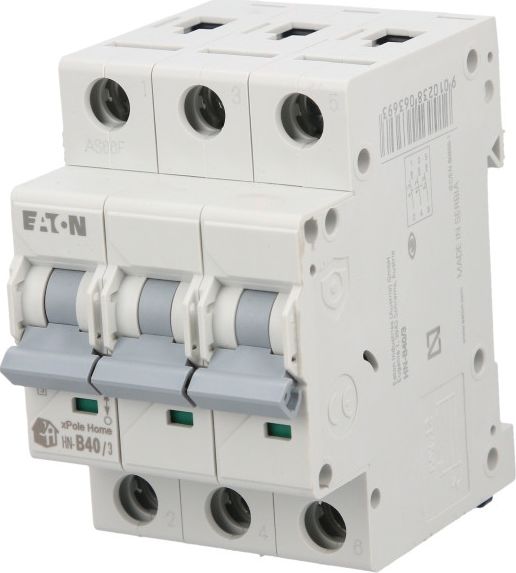 Eaton Wyłącznik nadprądowy 3P B 40A 6kA AC xPole Home HN-B40/3 194885