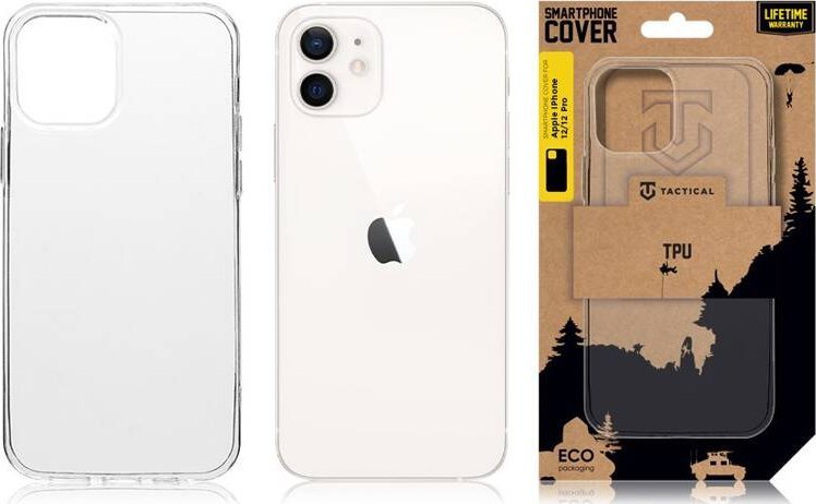 Tactical TPU Cover for Apple iPhone 12/12 Pro Transparent standard