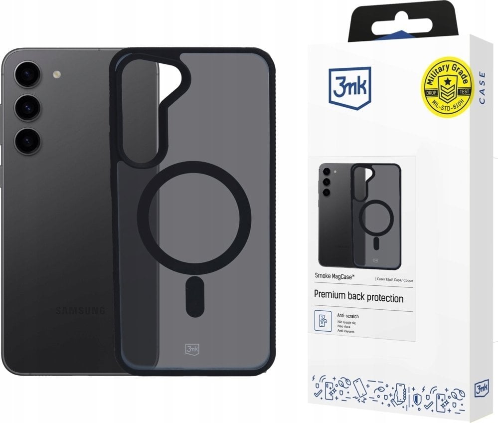 3MK Etui Smoke MagCase do Samsung Galaxy S24+
