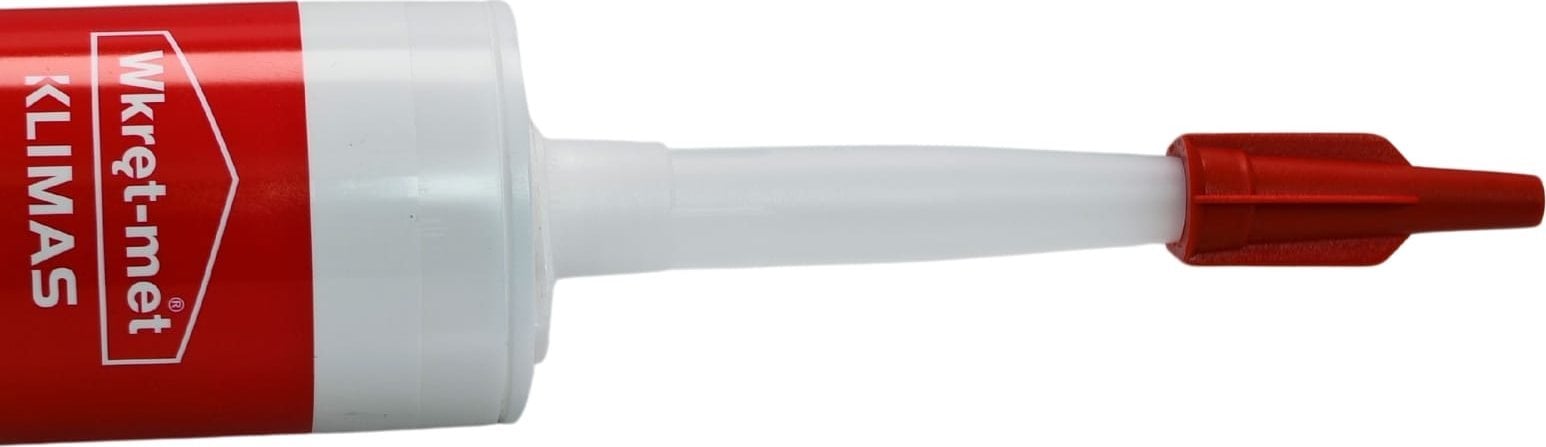 SILIKON SANITARNY SSA-310-BB KARTUSZ 310ml BEZBARWNY WKRĘT-MET KLIMAS