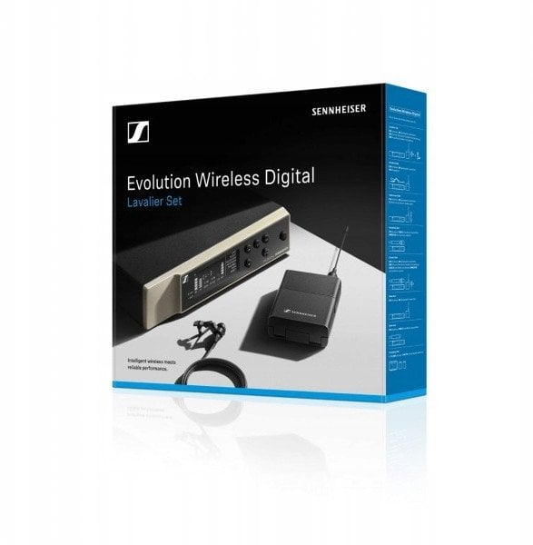 Mikrofon Sennheiser EW-D ME2 SET (Q1-6) - Zestaw bezprzewodowy z nadajnikiem miniaturowym z mik. ME2, 470-526 MHz