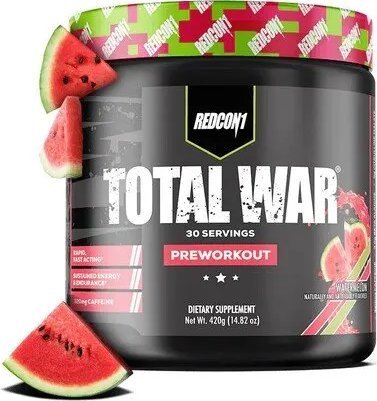 Redcon1 - Przedtreningówka, Total War, Arbuz, Proszek 420g