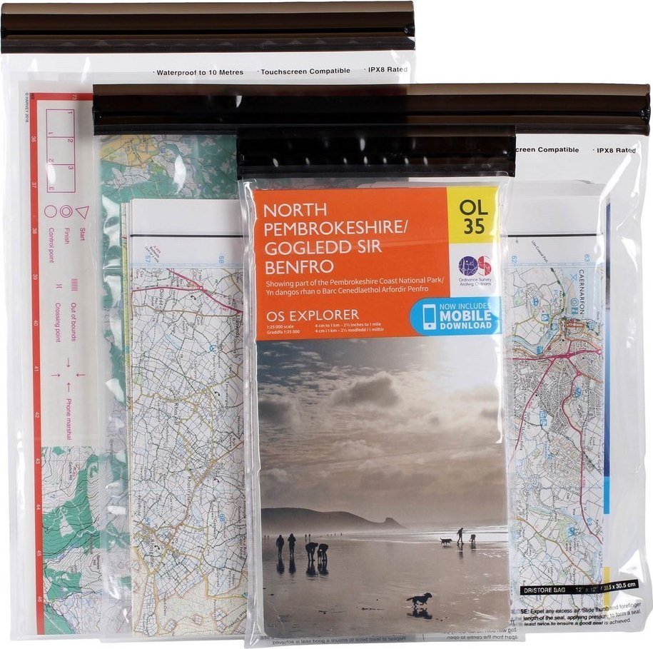 Lifeventure DriStore LocTop Bags, For Maps