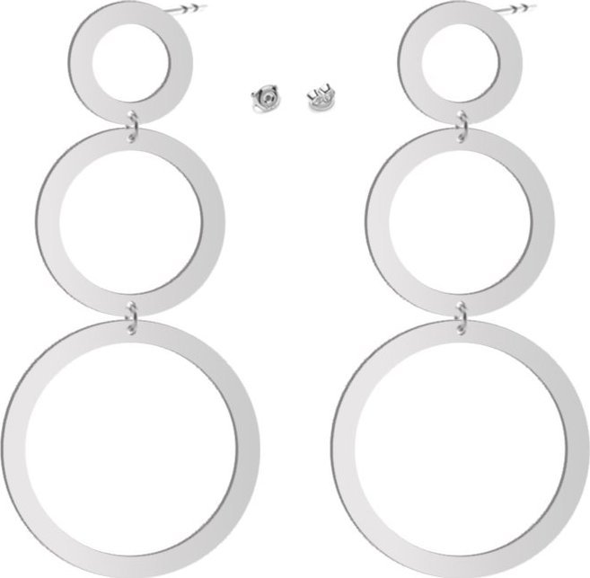 Radziszewska Jewellery Kolczyki Srebrne Koła