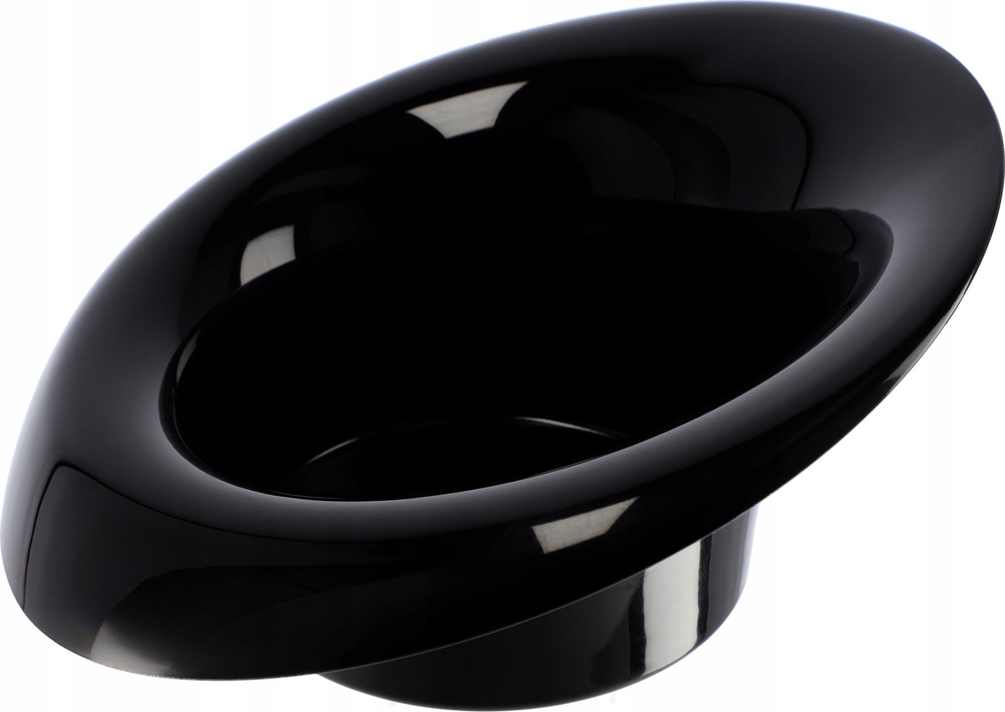 Kadax Doniczka Osłonka Ikebana Kompozycja Czarna 9 cm