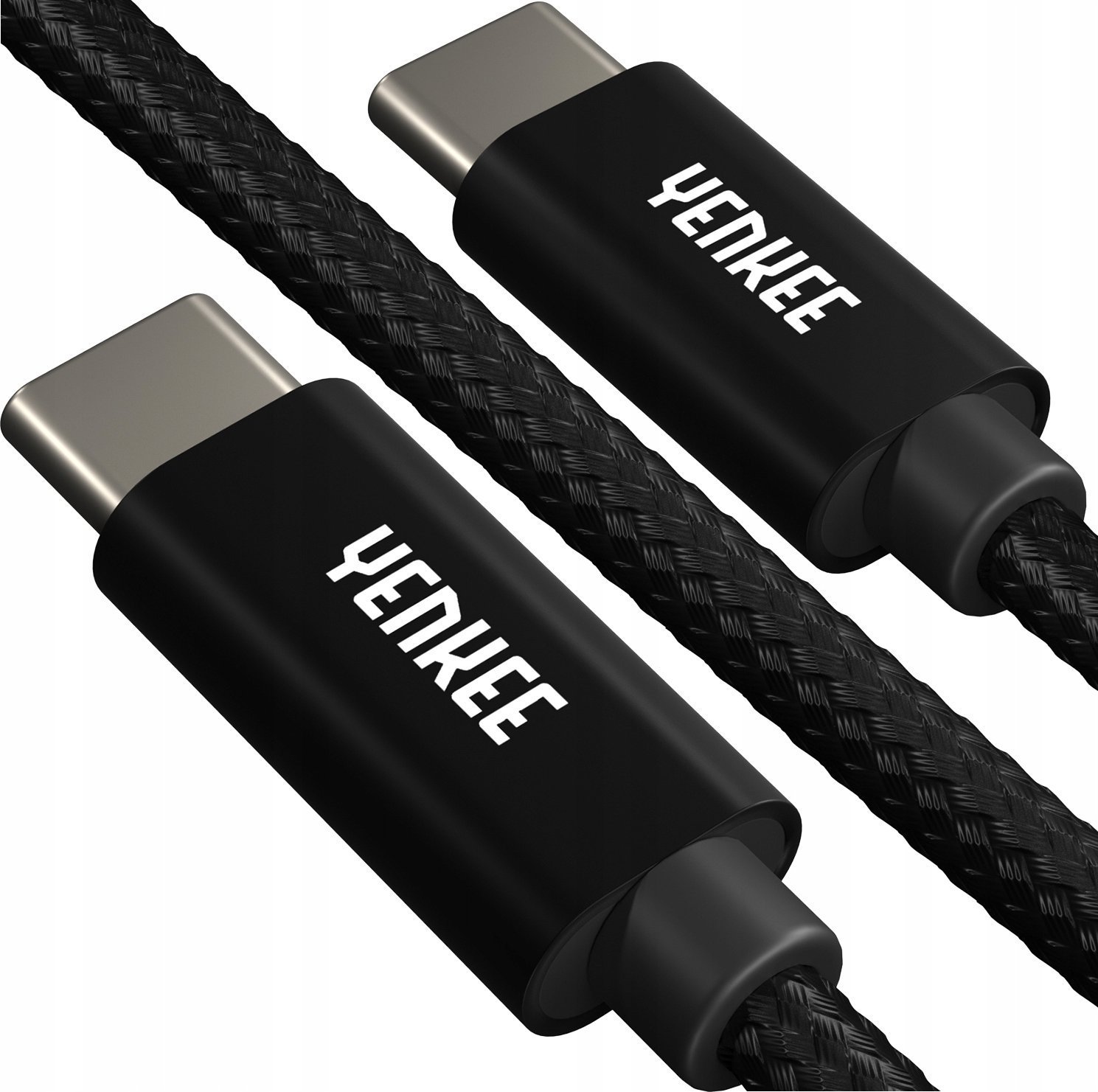 Kabel USB Yenkee USB-C - USB-C 1 m Czarny (35055946)