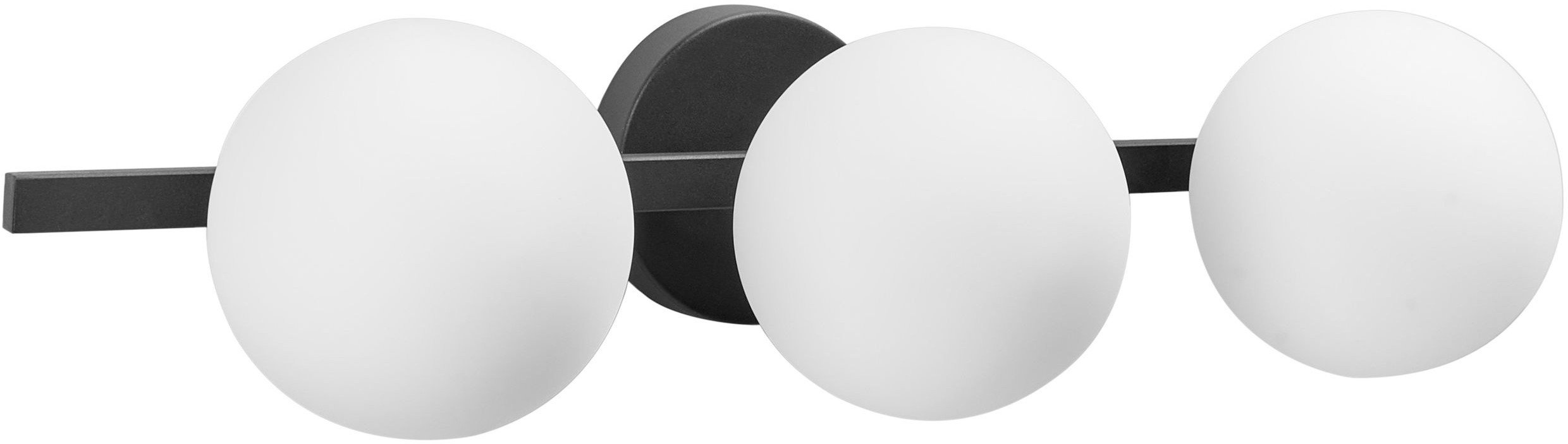 Lampa ścienna GIMONE Metal Czarny