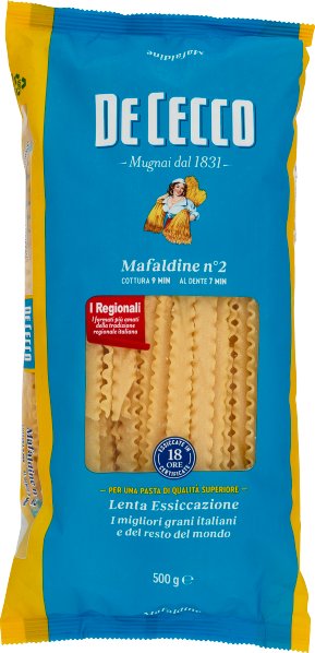 Makaron Di Semola Mafaldine n2 500g - De Cecco