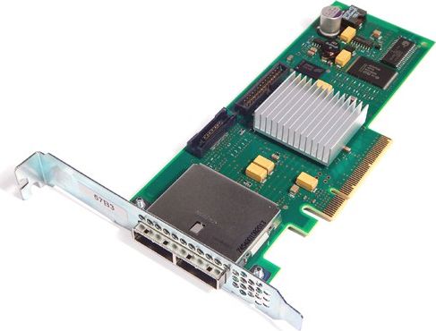 IBM Karta Rozszerzeń PCI-E Disk/Tape Adapter 2x PCI-E 3GB x8 - 44V8580