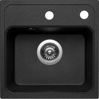 Zlewozmywak Pyramis Camea Mini 40x40 1B Czarny (123738)