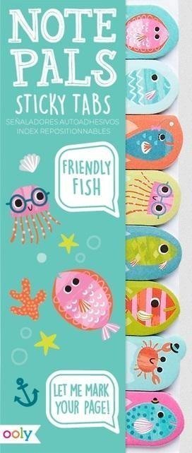 Ooly Karteczki Samoprzylepne Kolorowe Rybki
