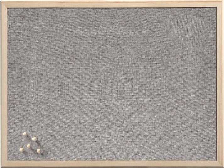 Zeller Tablica informacyjna, 40 x 60 cm, lniana, ZELLER