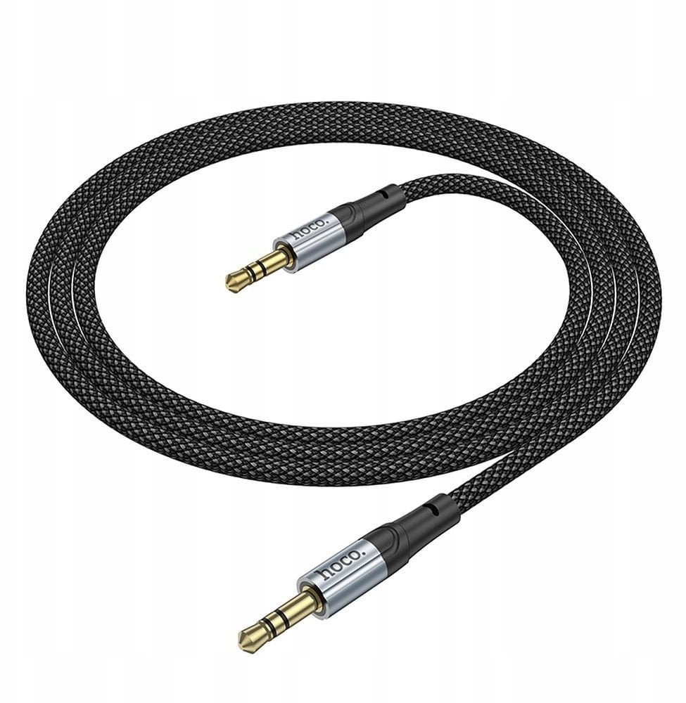 Kabel AUX Jack 3,5 mm do Jack 3,5 mm Hoco 1 m UPA26 czarny