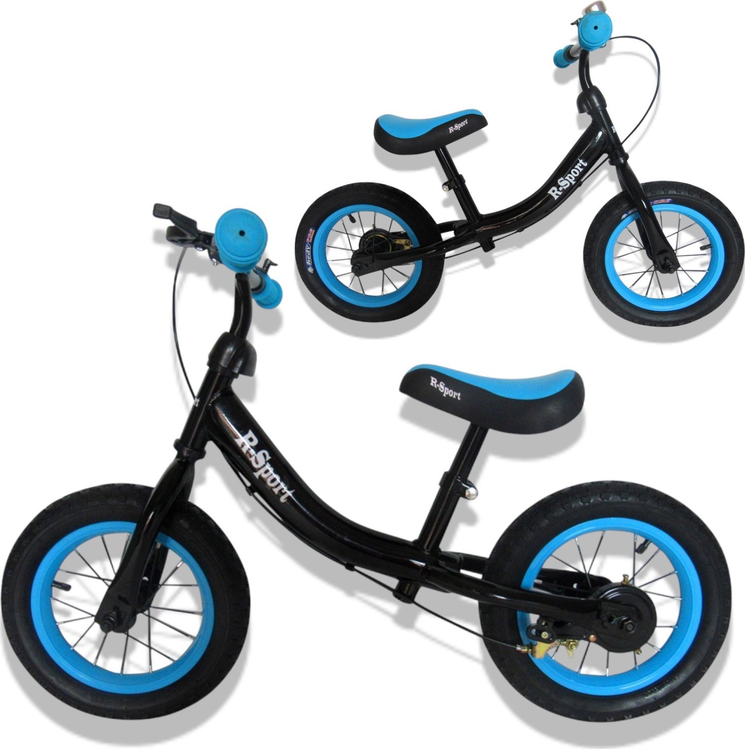 Rowerek biegowy B1 do 35 kg czarny