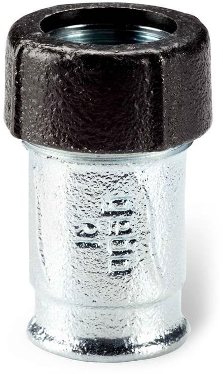 CAST IRON TEE QI 1/2 GALVANIZED F/F