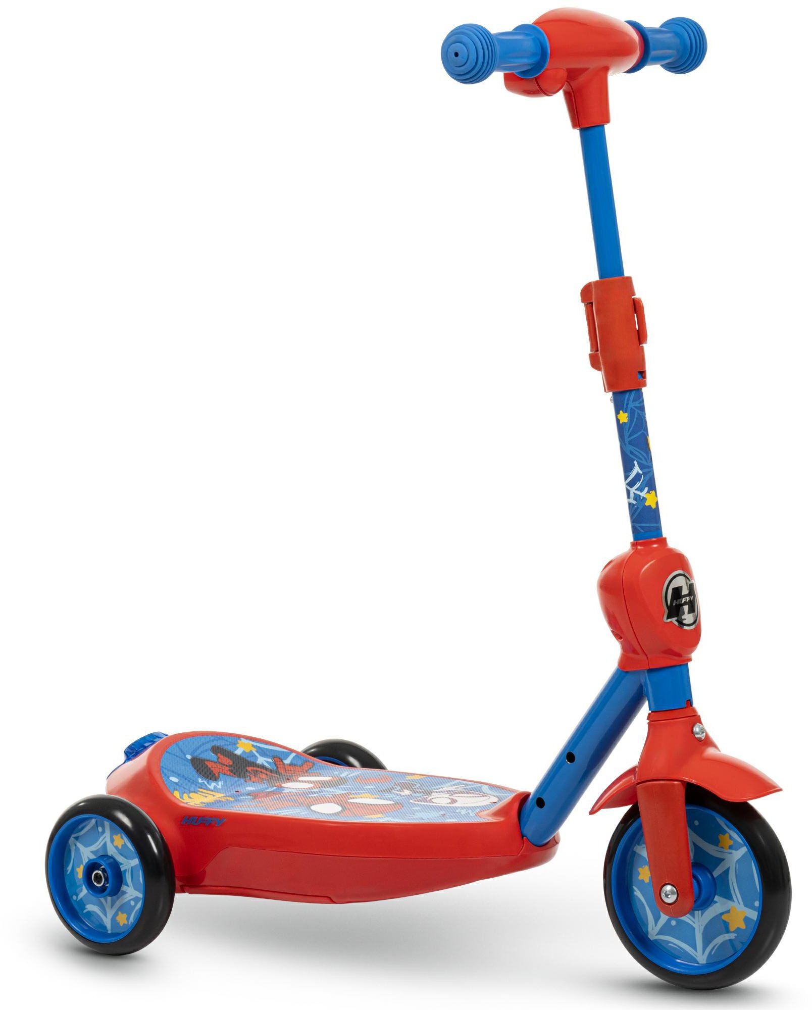 Hulajnoga elektryczna Spidey Bubble 2w1 z siedziskiem od 3 lat, 6+ bez siedziska Huffy