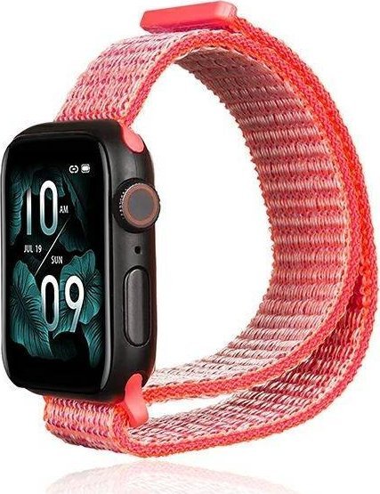 Beline Beline pasek Apple Watch Nylon 42/45/45/49mm różowy /hot pink
