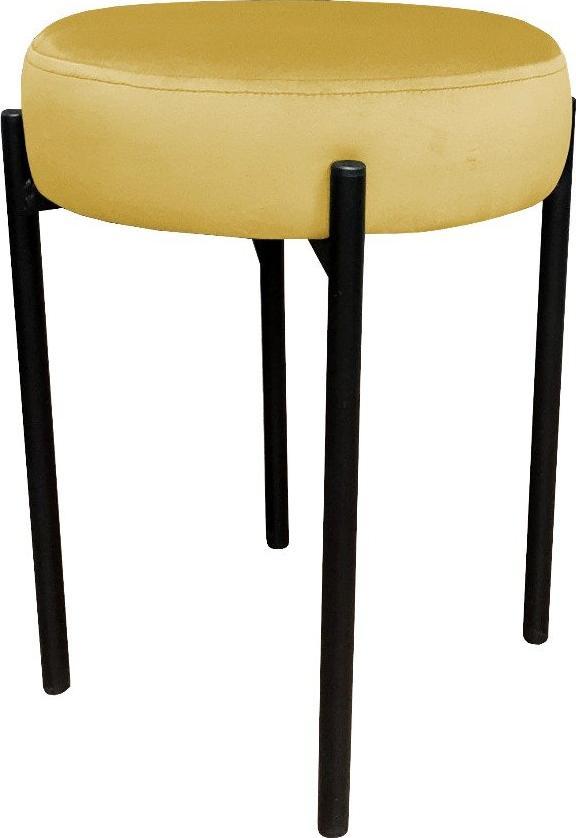 Atos Taboret TORIN MG VELVET żółty