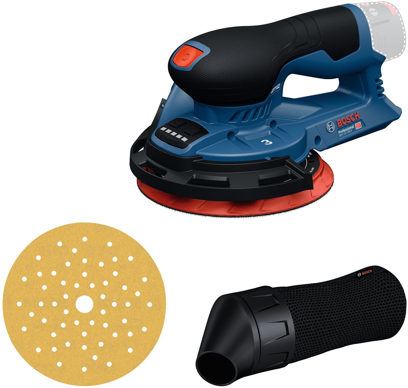 SZLIFIERKA MIMOSRODOWA GEX 12V-150-3