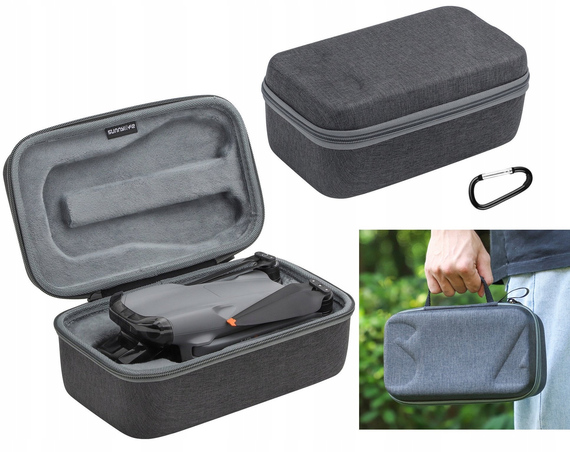 Walizka Pokrowiec Futerał Etui Case Osłona Do Na Drona Dji Air 3s / 3 S / Dji Air 3 / B658