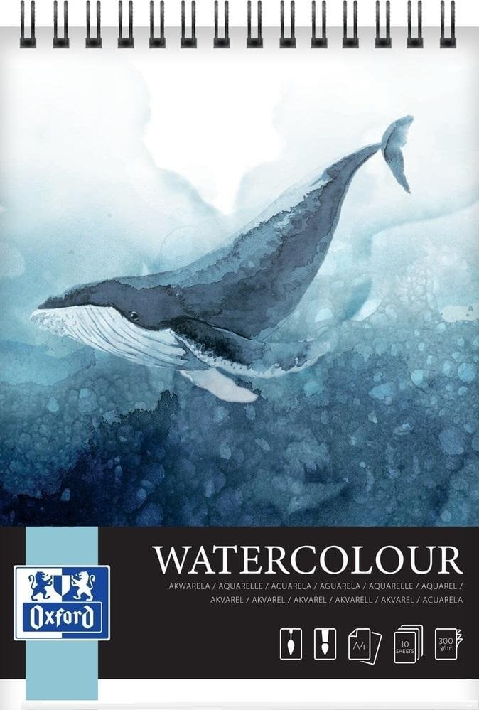 Oxford University Press WATERCOLOUR PAD OXFART TW A4 10S 300G