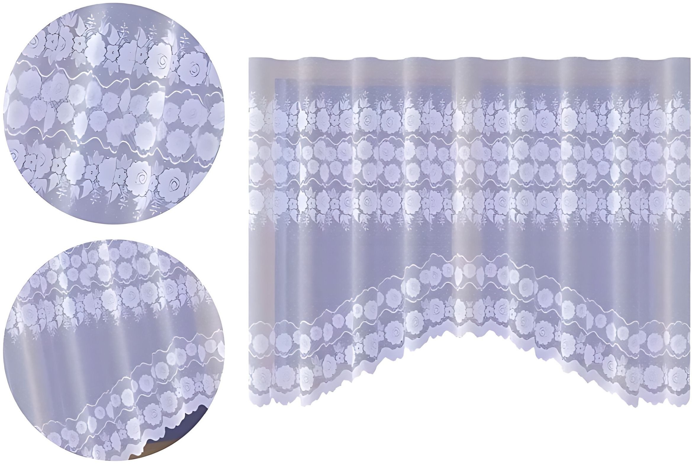 Firanka Kullen 300 x 160 cm DomoweTekstylia | WN13K7 160