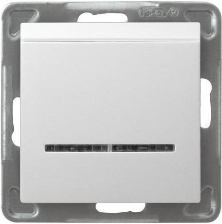 Ospel Łącznik hotelowy Impresja z podświetleniem biały (ŁP-15YS/m/00)