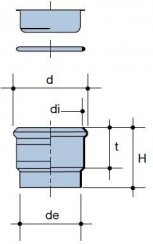 Wavin Kielich KOMP.PE80 KAN.WEW.160 (3003512)