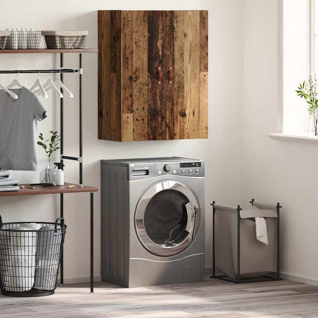 vidaXL Szafka wisząca Montowane na ścianie Brązowy 69.5 x 34 x 90 cm