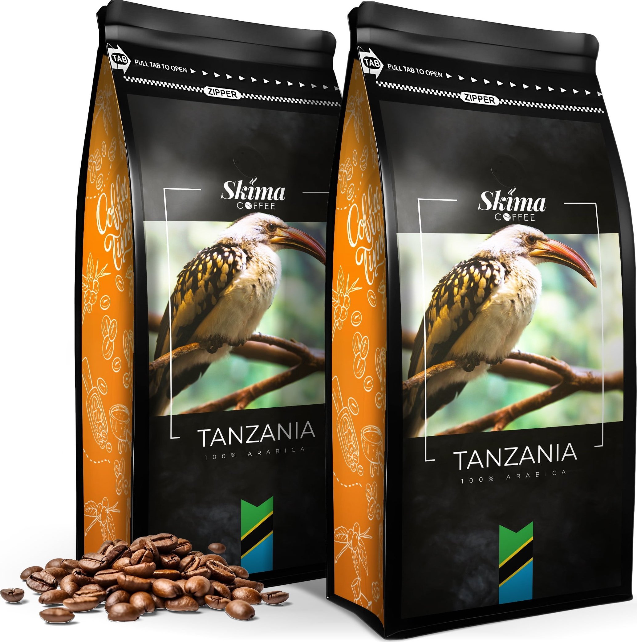 Kawa ziarnista SkimaCoffee Tanzania 2 kg