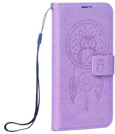 Kabura MEZZO Book do SAMSUNG S25 Edge łapacz snów fioletowy