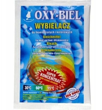 Radziemska Oxy-Biel, Wybielacz do tkanin białych i kolorowych, 35g