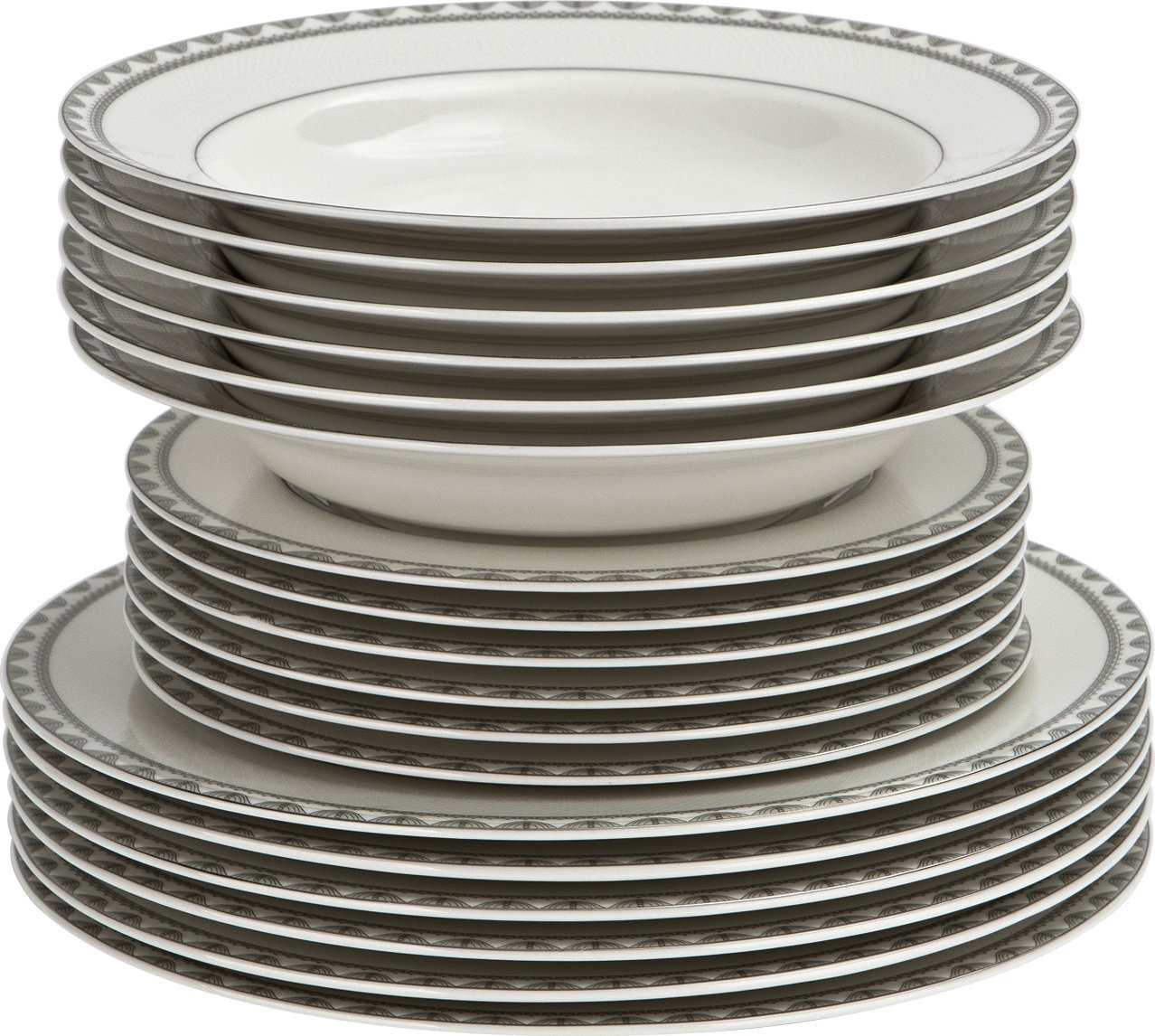 Karolina Komplet talerzy 6/18 Primavera New