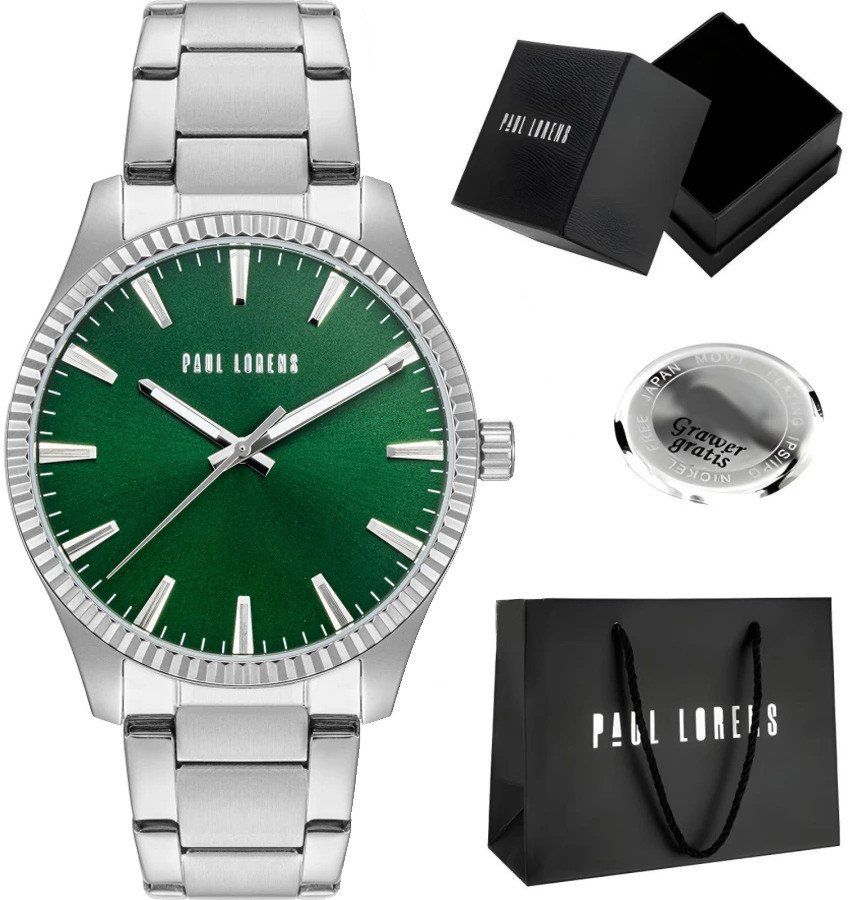 Zegarek męski Paul Lorens ELIAZ-8C1 Z GRAWEREM