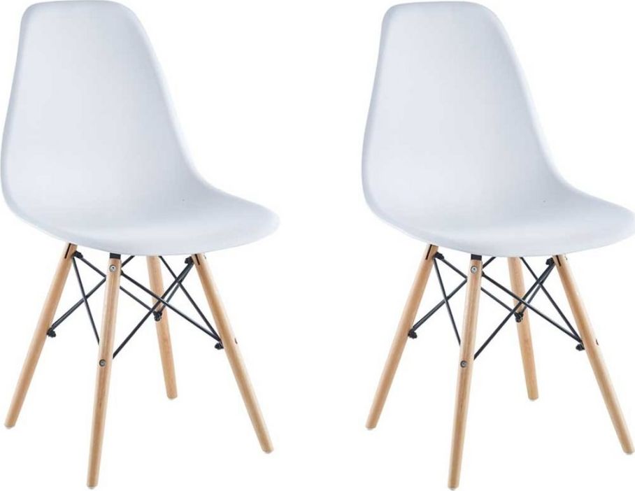 Saska Garden Krzesło Matera białe kpl 2szt Saska Garden