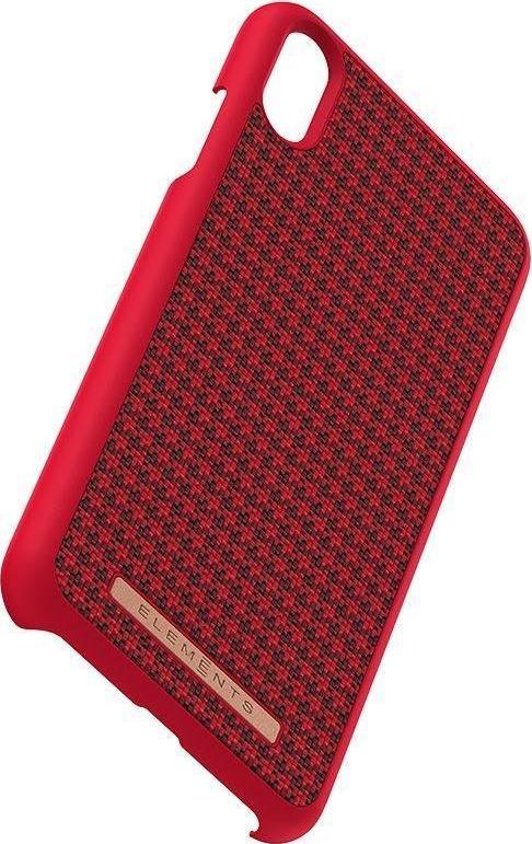 Nordic Elements Saeson Idun - Materiałowe etui iPhone Xs Max (Red)