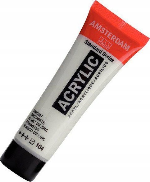 Artequipment Farba akrylowa Amsterdam 20ml 104 Zinc White