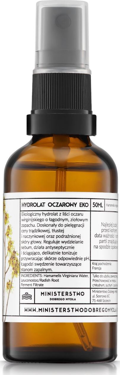 Ministerstwo Dobrego Mydła Hydrolat Oczar 50ml